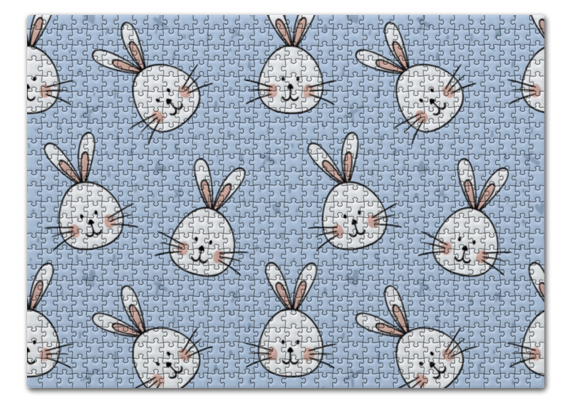 Printio Пазл 43.5×31.4 см (408 элементов) Милый кролик