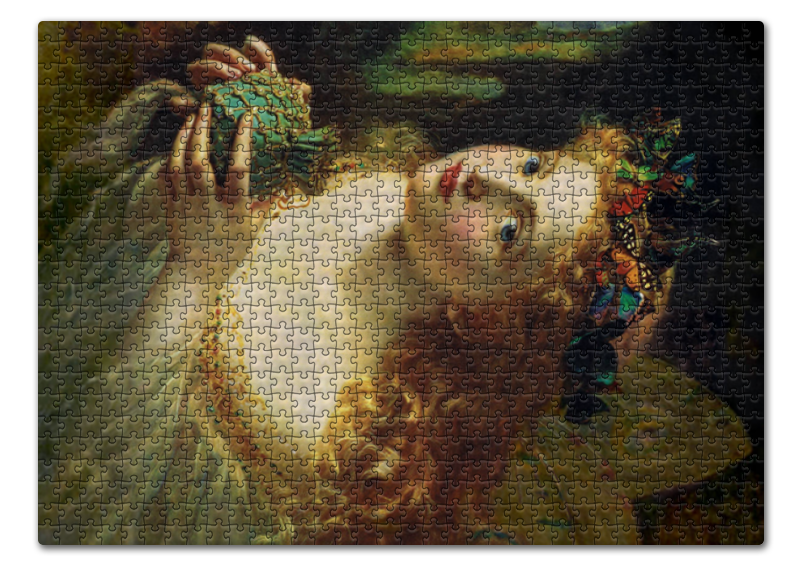 Printio Пазл 43.5×31.4 см (408 элементов) Take the fair face of woman софи андерсон