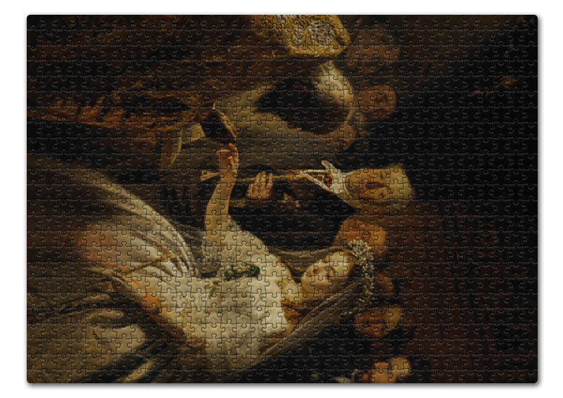 Printio Пазл 43.5×31.4 см (408 элементов) Неравный брак (картина пукирева) printio пазл магнитный 18×27 см 126 элементов неравный брак картина пукирева