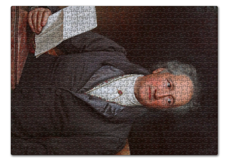 Printio Пазл 43.5×31.4 см (408 элементов) Портрет иоганна гёте (кисти карла штилера) printio пазл 43 5×31 4 см 408 элементов портрет семьи карла iv картина гойи