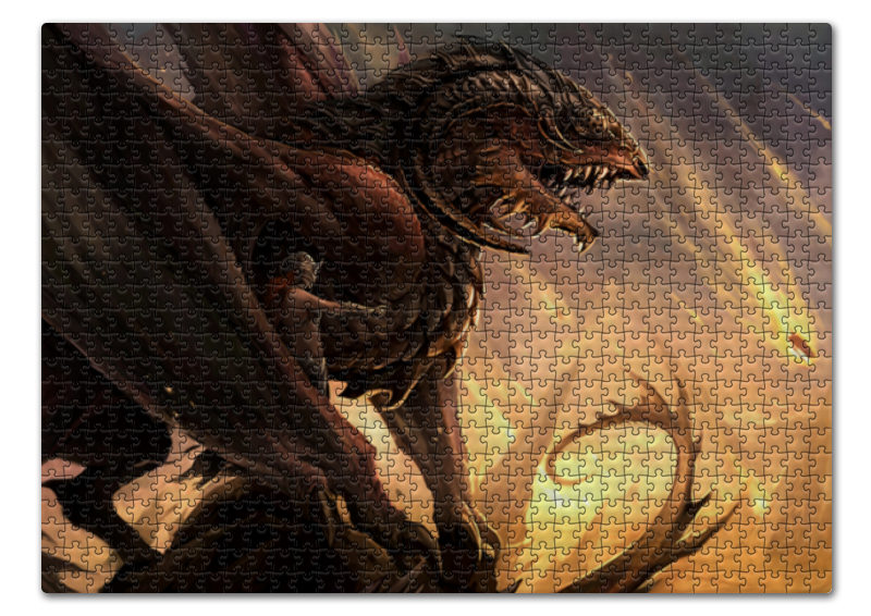 Printio Пазл 43.5×31.4 см (408 элементов) Дракон