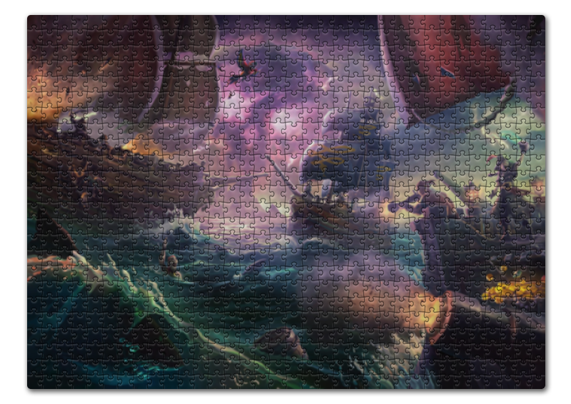 Printio Пазл 43.5×31.4 см (408 элементов) Бой пиратов пазл eco морское приключение 260 элементов