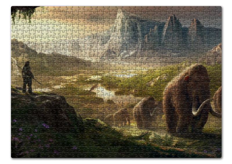 Printio Пазл 43.5×31.4 см (408 элементов) Far cry primal