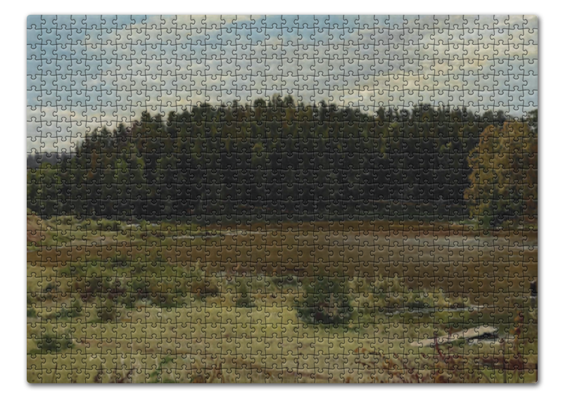 Printio Пазл 43.5×31.4 см (408 элементов) Река на опушке леса (иван шишкин)