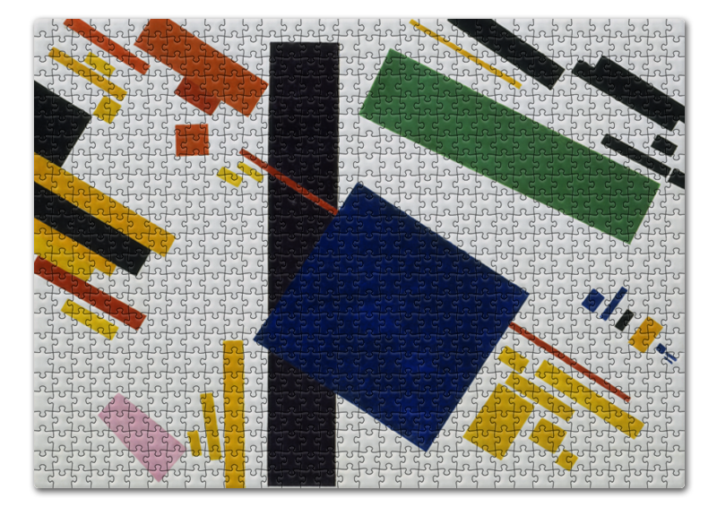 Printio Пазл 43.5×31.4 см (408 элементов) Супрематическая композиция (малевич)