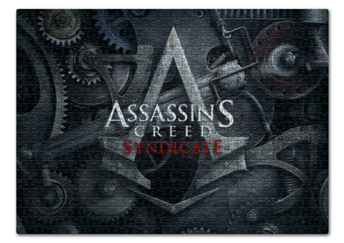 Заказать пазл в Москве. Пазл 43.5x31.4 см (408 элементов) Assassins Creed / Крэдо Убийцы от crash - готовые дизайны и нанесение принтов.