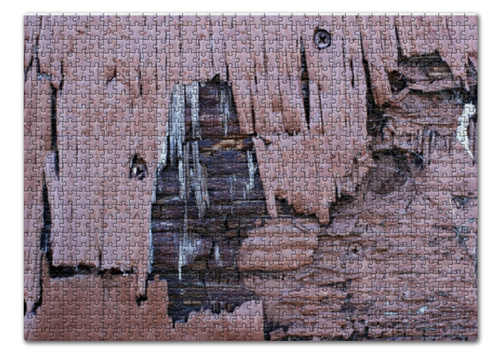 Заказать пазл в Москве. Пазл 43.5x31.4 см (408 элементов) "Деревянная" от Apfelbaum - готовые дизайны и нанесение принтов.