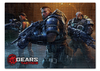 Заказать пазл в Москве. Пазл 43.5x31.4 см (408 элементов) GEARS OF WAR от robus - готовые дизайны и нанесение принтов.