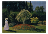 Заказать пазл в Москве. Пазл 43.5x31.4 см (408 элементов) Жанна-Маргарита Лекадр в саду от trend - готовые дизайны и нанесение принтов.