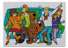Заказать пазл в Москве. Пазл 43.5x31.4 см (408 элементов) Scooby Doo / Cкуби Ду от crash - готовые дизайны и нанесение принтов.