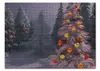 Заказать пазл в Москве. Пазл 43.5x31.4 см (408 элементов) Зимний новогодний лес от Anstey  - готовые дизайны и нанесение принтов.