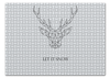 Заказать пазл в Москве. Пазл 43.5x31.4 см (408 элементов) Dear Deer от Disignshop - готовые дизайны и нанесение принтов.