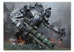 Заказать пазл в Москве. Пазл 43.5x31.4 см (408 элементов) TITANFALL от robus - готовые дизайны и нанесение принтов.