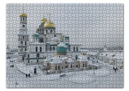 Заказать пазл в Москве. Пазл 43.5x31.4 см (408 элементов)  Новоиерусали́мский монасты́рь от Дмитрий  - готовые дизайны и нанесение принтов.