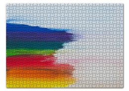 Заказать пазл в Москве. Пазл 43.5x31.4 см (408 элементов) Rainbow от FireFoxa - готовые дизайны и нанесение принтов.