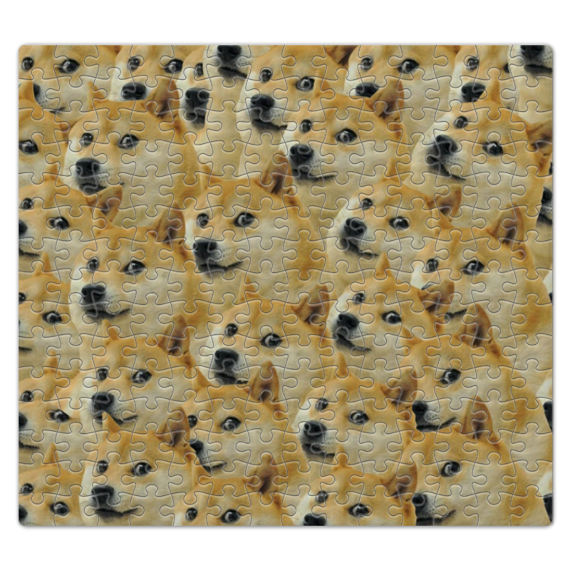 Printio Пазл магнитный 27.4×30.4 см (210 элементов) Doge