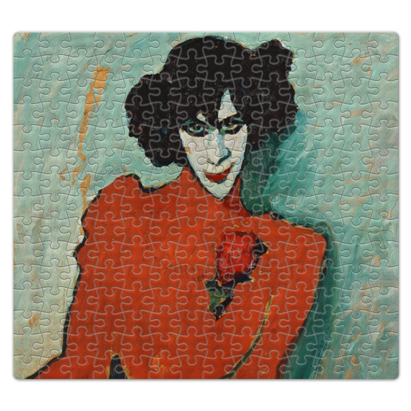 Printio Пазл магнитный 27.4×30.4 см (210 элементов) Портрет танцовщика александра сахарова printio футболка с полной запечаткой женская портрет танцовщика александра сахарова