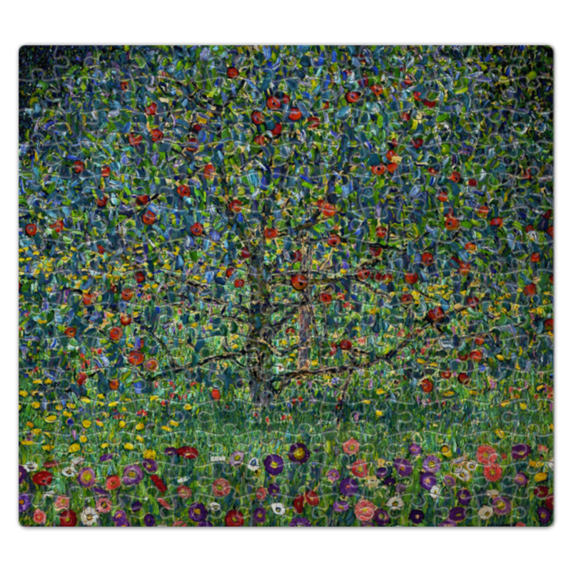 Printio Пазл магнитный 27.4×30.4 см (210 элементов) Яблоня i (густав климт) printio леггинсы яблоня i густав климт