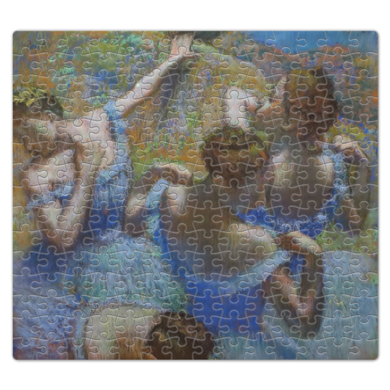 Printio Пазл магнитный 27.4×30.4 см (210 элементов) Голубые танцовщицы (эдгар дега) printio значок голубые танцовщицы эдгар дега