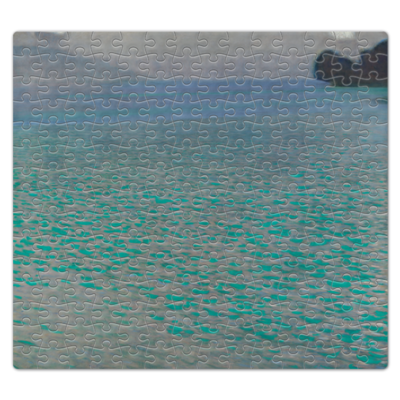 Printio Пазл магнитный 27.4×30.4 см (210 элементов) Озеро аттерзее (густав климт) printio пазл магнитный 27 4×30 4 см 210 элементов полисадник с подсолнухами густав климт