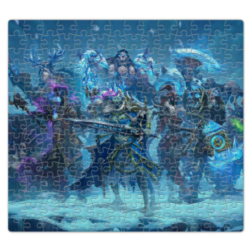 Printio Пазл магнитный 27.4×30.4 см (210 элементов) Knights of the frozen throne printio пазл 43 5×31 4 см 408 элементов knights of the frozen throne