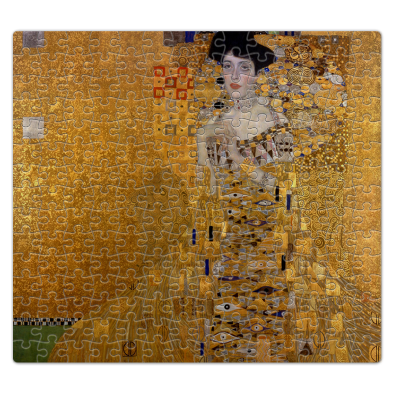 Printio Пазл магнитный 27.4×30.4 см (210 элементов) Портрет адели блох-бауэр i (густав климт) printio блокнот портрет адели блох бауэр i густав климт