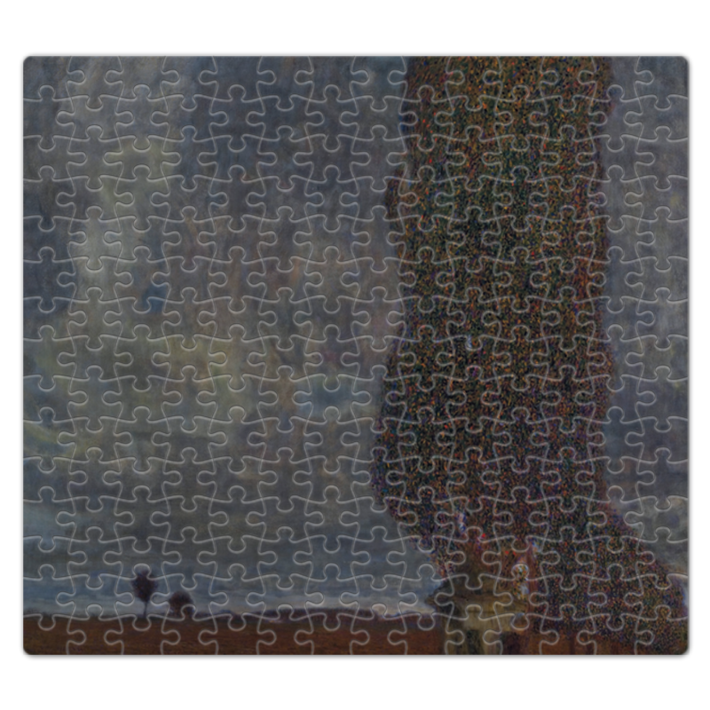 Printio Пазл магнитный 27.4×30.4 см (210 элементов) Большой тополь ii (густав климт)