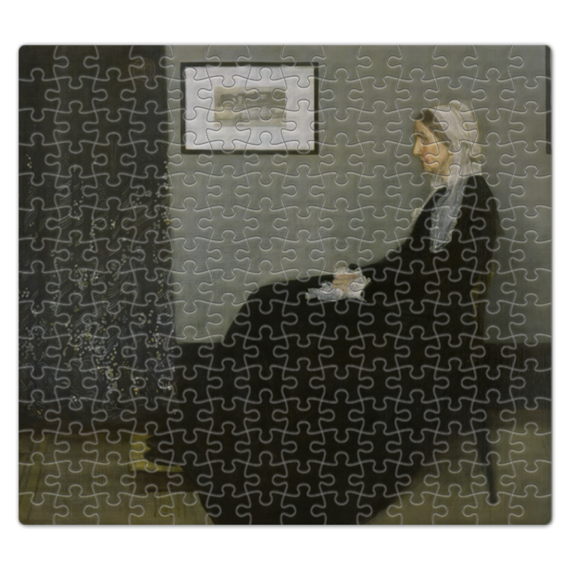 Printio Пазл магнитный 27.4×30.4 см (210 элементов) Мать уистлера (джеймс уистлер) printio футболка с полной запечаткой мужская мать уистлера джеймс уистлер