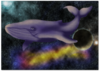 Заказать пазл в Москве. Пазл магнитный 27.4x30.4 см (210 элементов) Whale Of The Universe Пазл от rushimokawa - готовые дизайны и нанесение принтов.