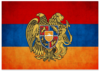 Заказать пазл в Москве. Пазл магнитный 27.4x30.4 см (210 элементов) Пазл с символикой армянского флага и герба от sisandmasis - готовые дизайны и нанесение принтов.