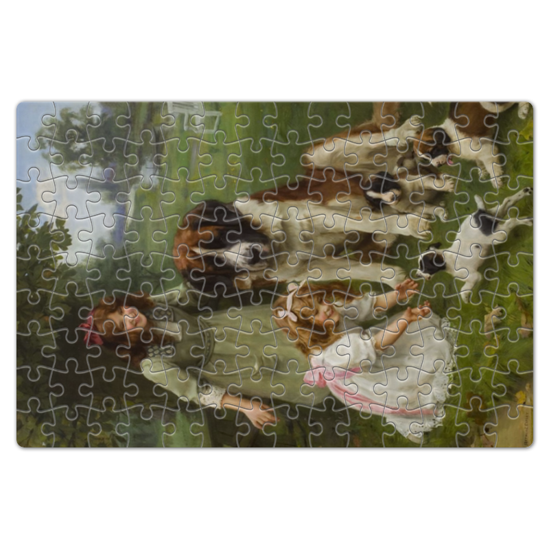 printio пазл магнитный 18×27 см 126 элементов sunday картина артура хьюза Printio Пазл магнитный 18×27 см (126 элементов) Картина артура элсли (1860-1952)
