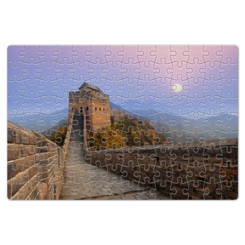 Printio Пазл магнитный 18×27 см (126 элементов) Великая китайская стена стена