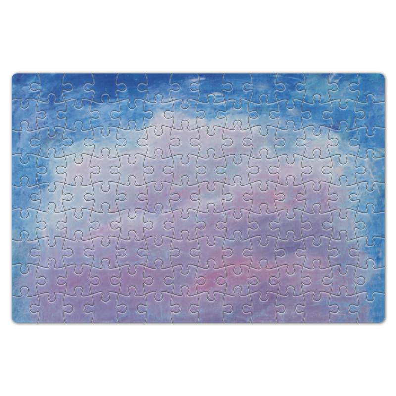 Printio Пазл магнитный 18×27 см (126 элементов) Розовое облако на небе сувенир барашек розовое облако 8х8 см
