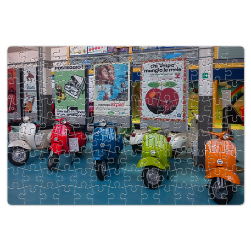 Printio Пазл магнитный 18×27 см (126 элементов) Vespa