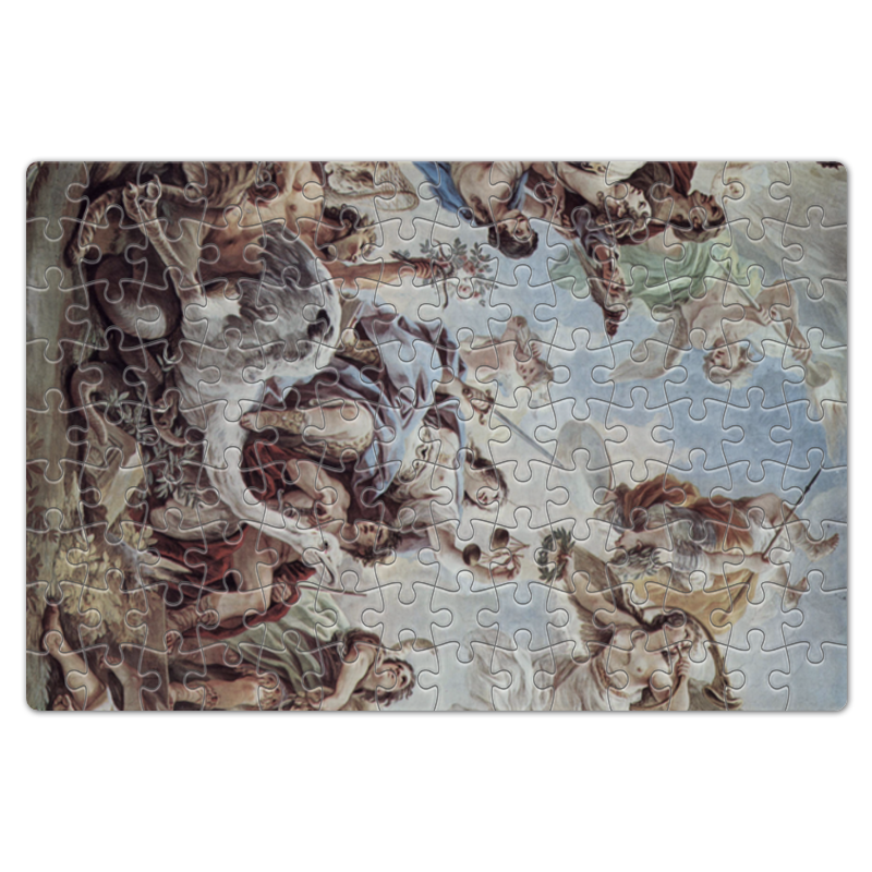 Printio Пазл магнитный 18×27 см (126 элементов) Правосудие (лука джордано) лука джордано всемирный музей