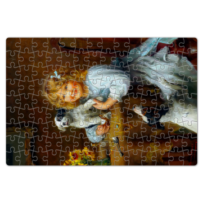Printio Пазл магнитный 18×27 см (126 элементов) Картина артура элсли (1860-1952) printio пазл магнитный 18×27 см 126 элементов scorn игра 2018