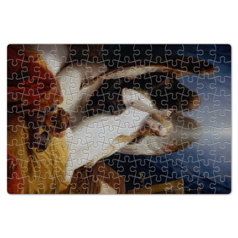 Printio Пазл магнитный 18×27 см (126 элементов) Ангел смерти (орас верне)