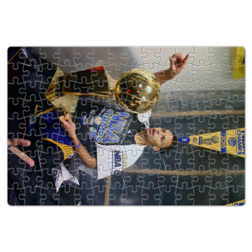 Заказать пазл в Москве. Пазл магнитный 18x27 см (126 элементов) Stephen Curry от skynatural - готовые дизайны и нанесение принтов.