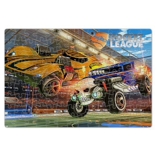 Заказать пазл в Москве. Пазл магнитный 18x27 см (126 элементов) ROCET LEAGUE от robus - готовые дизайны и нанесение принтов.