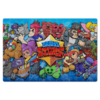 Заказать пазл в Москве. Пазл магнитный 18x27 см (126 элементов) BRAWL STARS от robus - готовые дизайны и нанесение принтов.