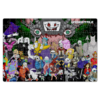 Заказать пазл в Москве. Пазл магнитный 18x27 см (126 элементов) UNDERTALE от robus - готовые дизайны и нанесение принтов.