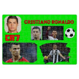 Заказать пазл в Москве. Пазл магнитный 18x27 см (126 элементов)  Криштиану Роналду Cristiano Ronaldo photos от Замир Камаев - готовые дизайны и нанесение принтов.