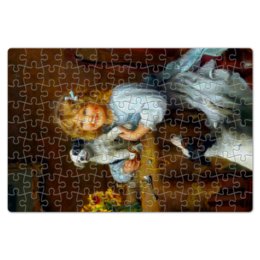 Заказать пазл в Москве. Пазл магнитный 18x27 см (126 элементов) Картина Артура Элсли (1860-1952) от Apfelbaum - готовые дизайны и нанесение принтов.