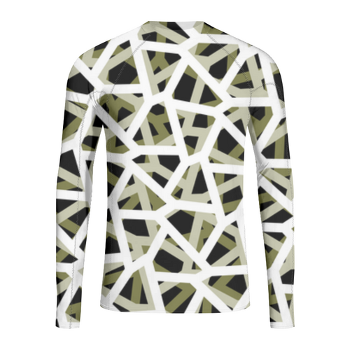 Заказать рашгарды в Москве. Рашгард Anti Empty Olive Camo от Soluvel  - готовые дизайны и нанесение принтов.