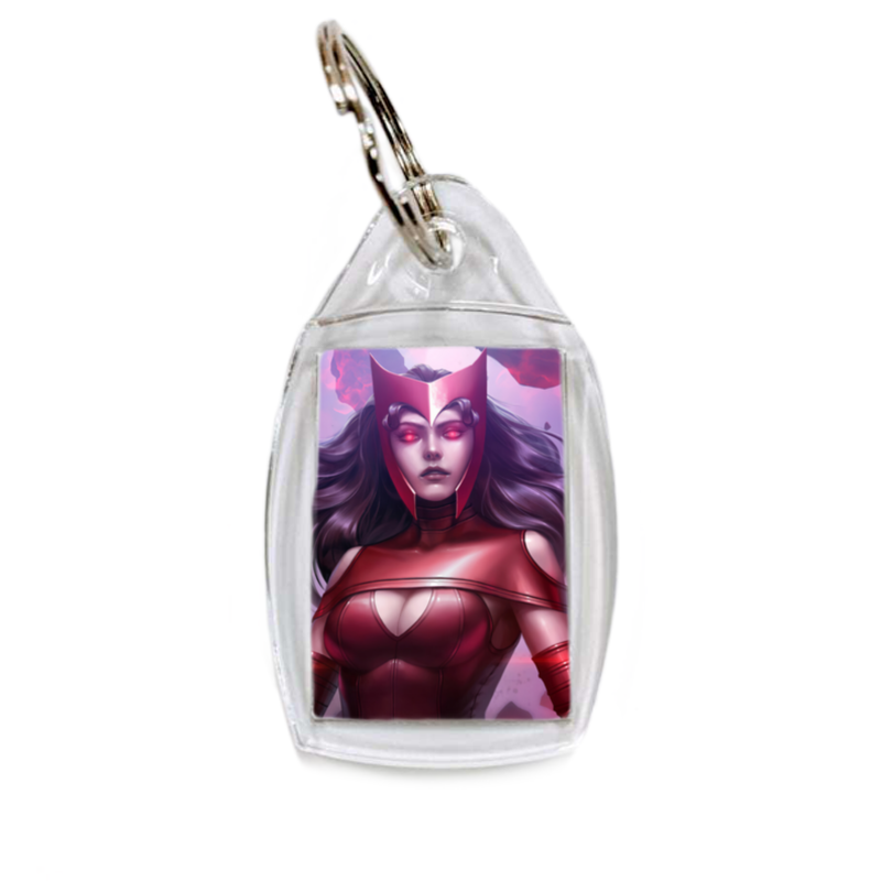 Printio Брелок прямоугольный призма 35x25 мм Алая ведьма / scarlet witch