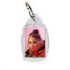 Заказать брелоки в Москве. Брелок прямоугольный призма 35x25 мм Billie Eilish от Jimmy Flash - готовые дизайны и нанесение принтов.