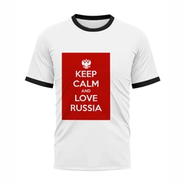 Футболка рингер
