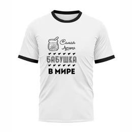 Футболка рингер