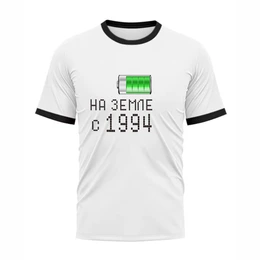 Футболка рингер