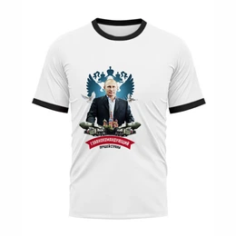 Футболка рингер